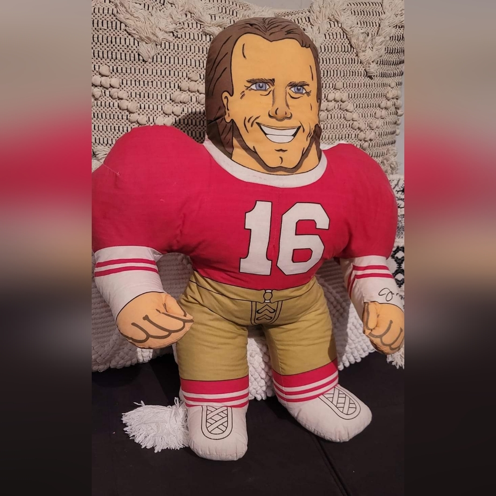 Vintage VIP wrestling buddy 49ers Joe Montana used